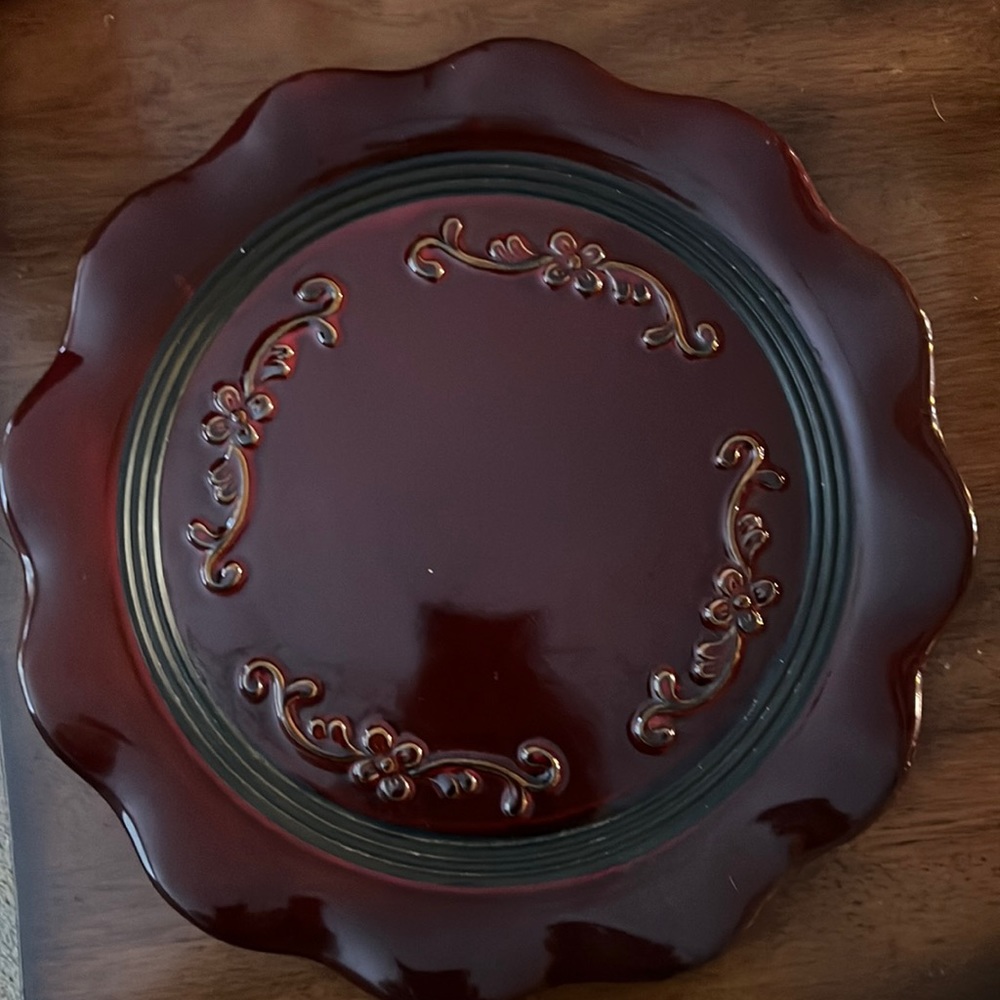 Candle plate